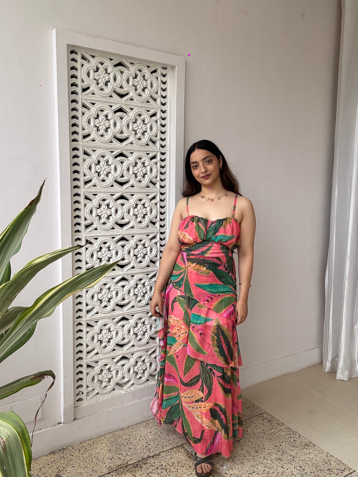 Bahamas Ruffle Dress