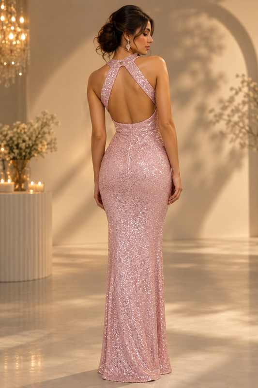 Pink Elysian Sparkle Dress