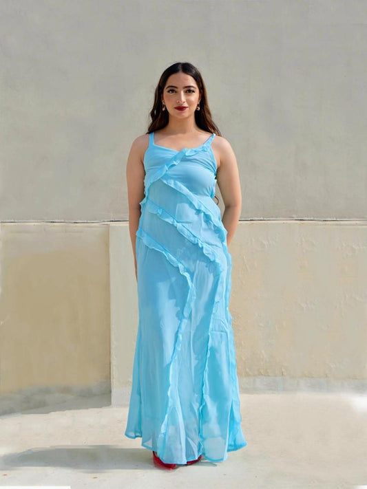 Light Ruffle Dress