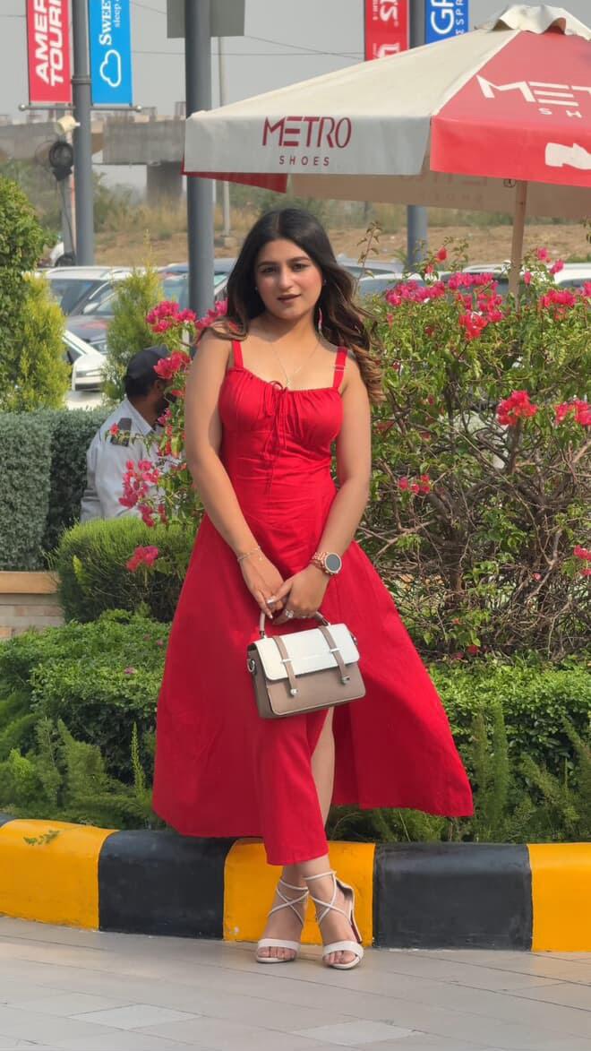 Red Bustier Dress