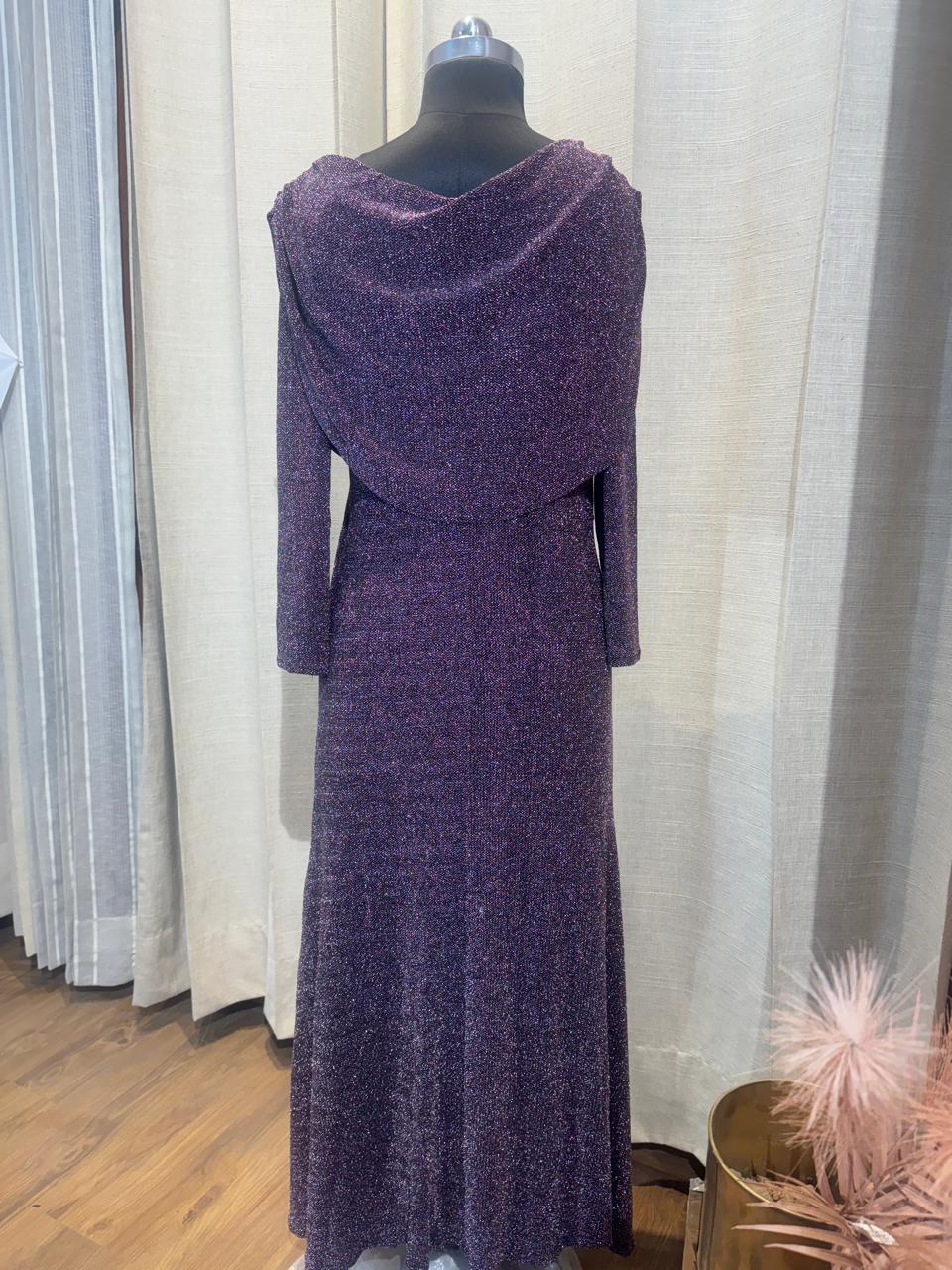 Galaxy Draped Dress
