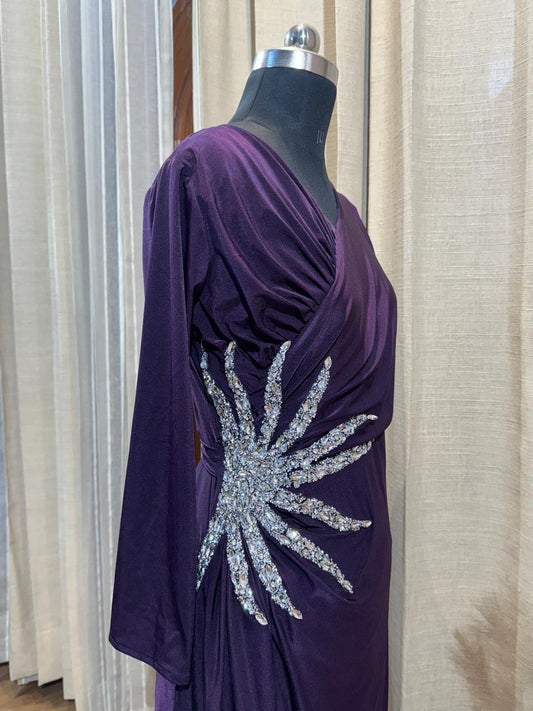 Purple Luna Maxi Dress