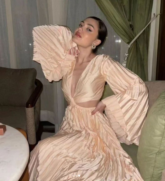 Rose Gold Celestial Allure Gown