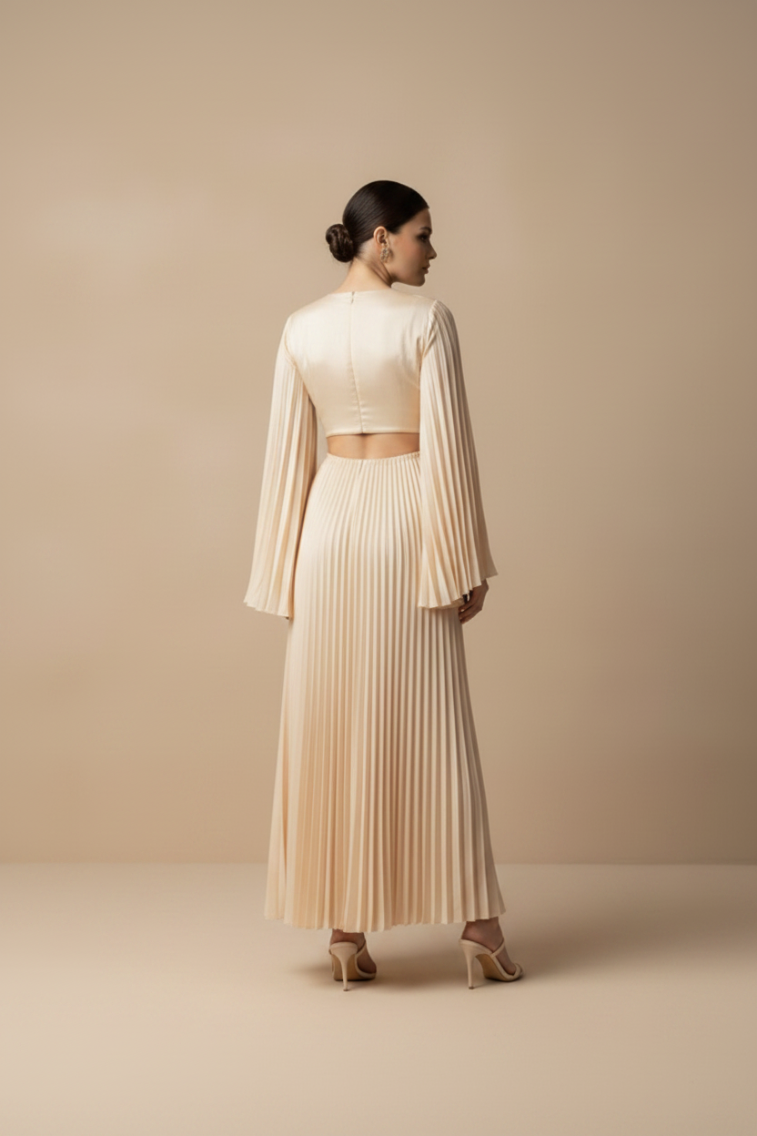 Rose Gold Celestial Allure Gown