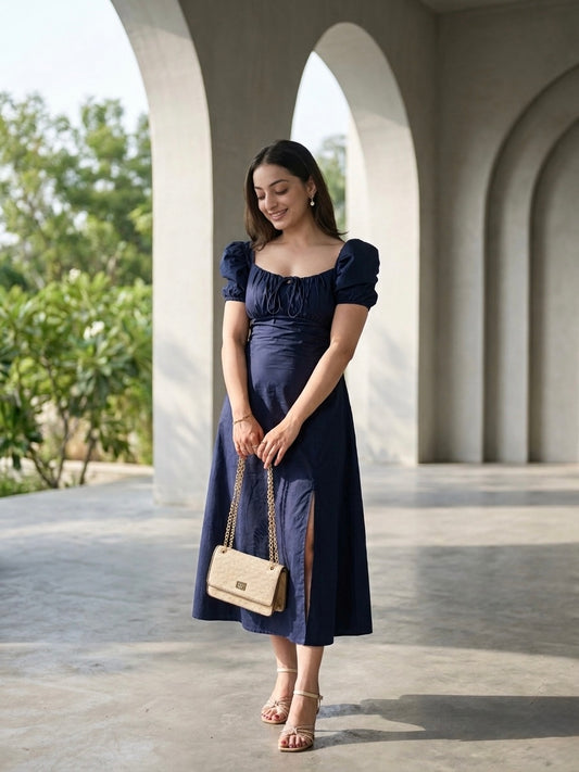 Navy Blue Sundress