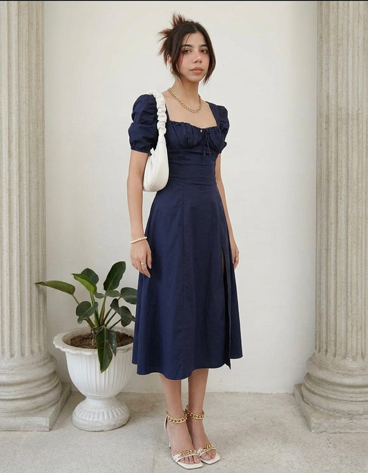 Navy Blue Sundress