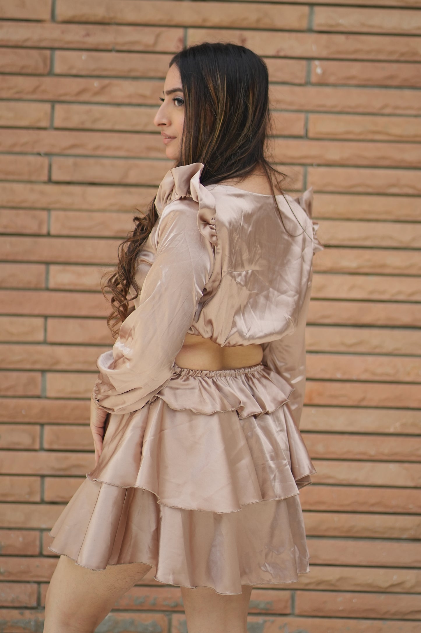 Golden  Vienna Dress