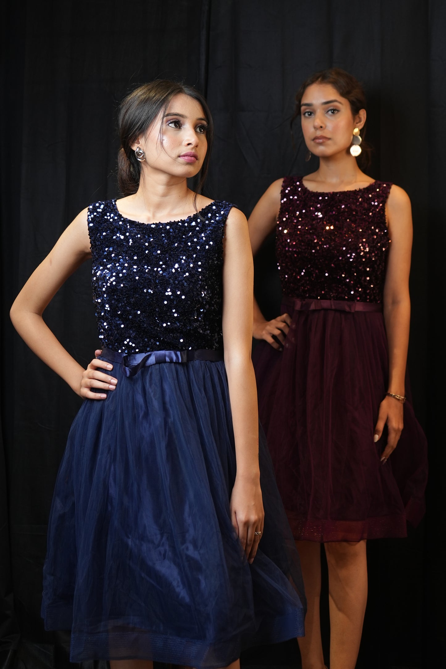 Blue Starlight Tulle Dress