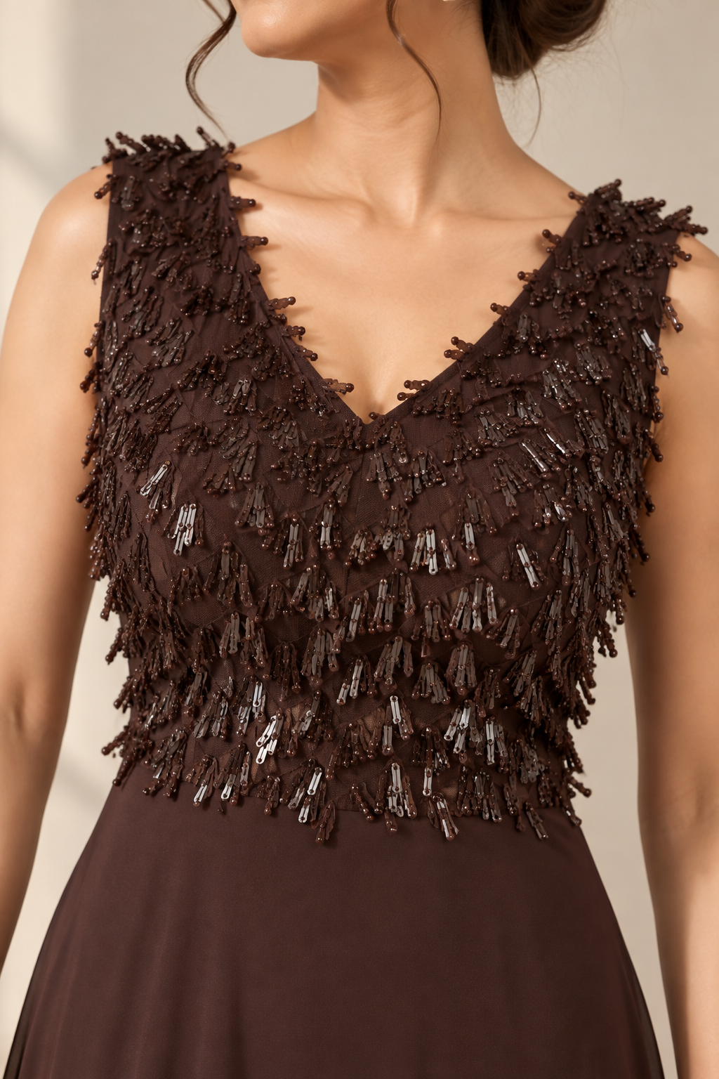Chocolate Muse Flare Dress