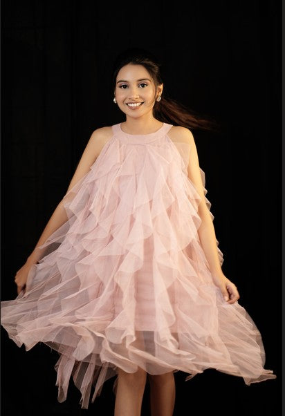 Tulle Frill Dress