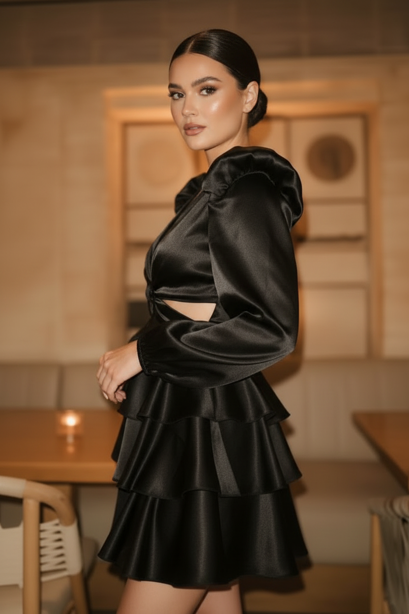 Black Vienna Dress