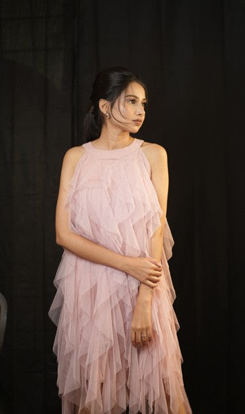 Tulle Frill Dress