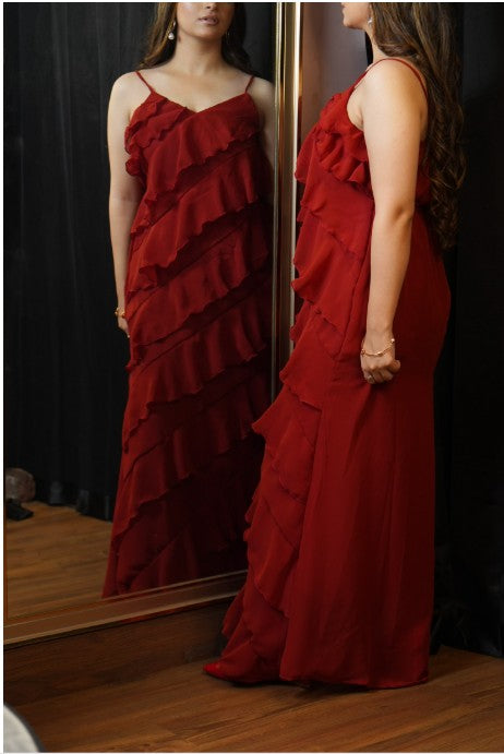 Heavy Ruffle Dress