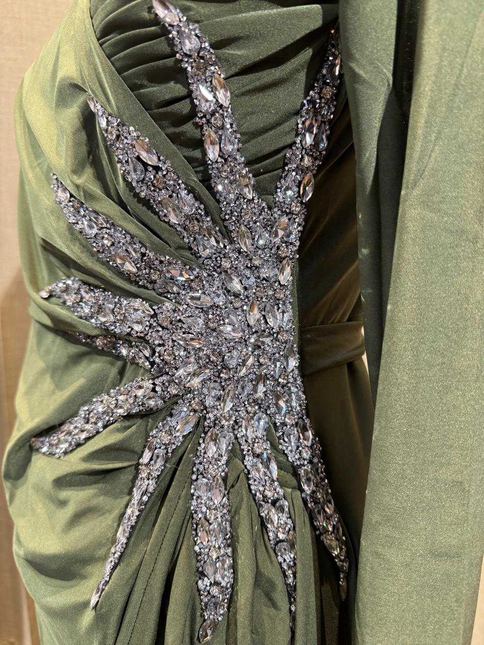 Olive Luna Maxi Dress