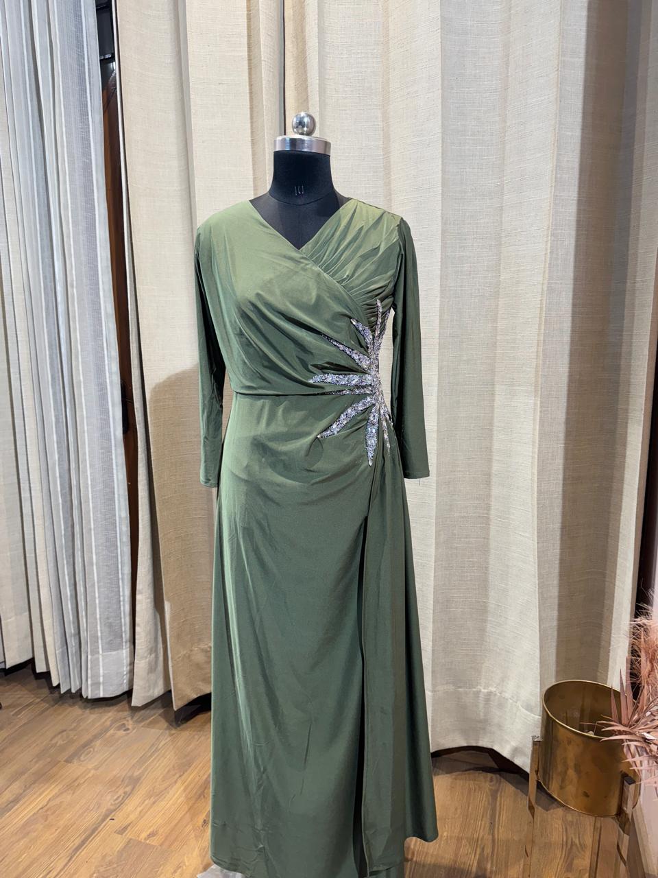 Olive Luna Maxi Dress