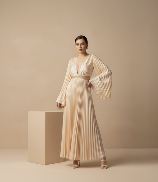 Rose Gold Celestial Allure Gown