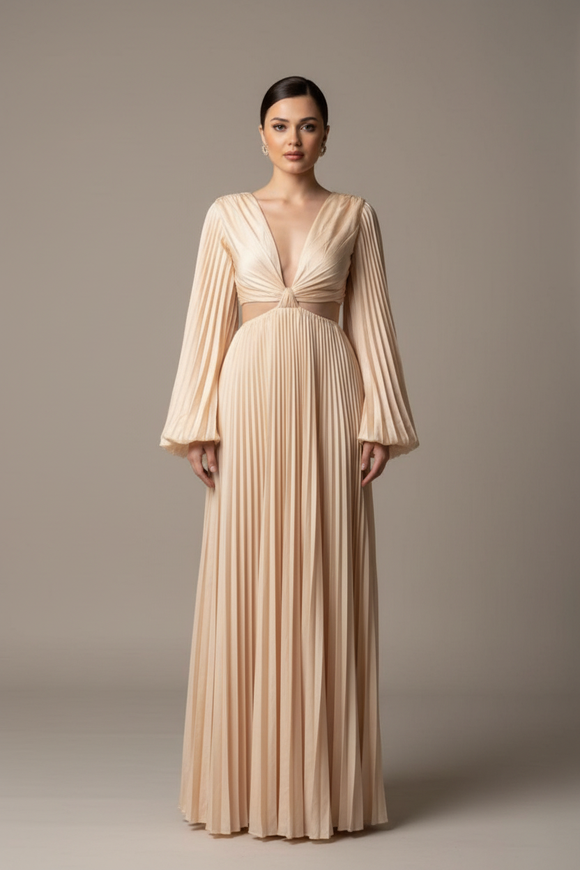 Rose Gold Celestial Allure Gown