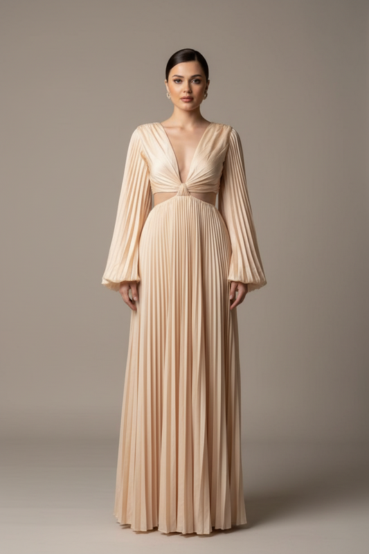 Rose Gold Celestial Allure Gown