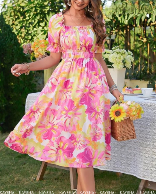 Sorbet Bloom Dress