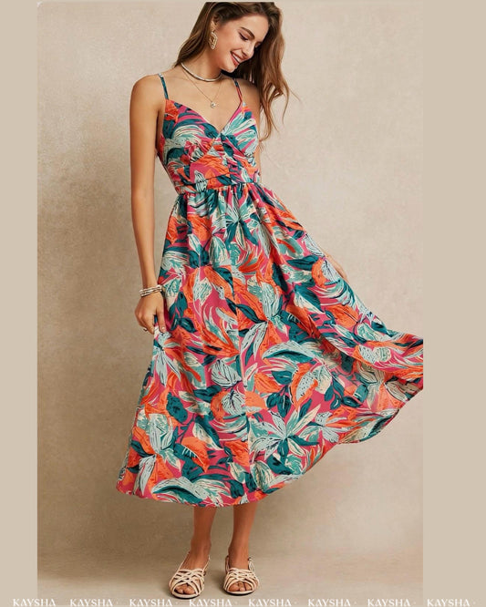 Tropical Bloom Dress